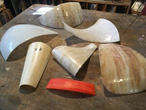 slag glass lamp panels for sale